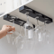 Under Cabinet Wine Glass Hanging Rack For Kitchen Bar Storage 0