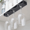 Under Cabinet Wine Glass Hanging Rack For Kitchen Bar Storage 2