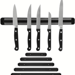 magnetic wall mounted knife holder rack for kitchen & tool organization