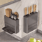Wall Mounted Chopsticks Utensil Holder Rack For Kitchen Organization 0