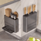 Wall Mounted Chopsticks Utensil Holder Rack For Kitchen Organization 0