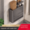 Wall Mounted Chopsticks Utensil Holder Rack For Kitchen Organization 3