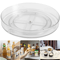Rotating Clear Turntable Organizer For Kitchen Makeup Bathroom Storage 0