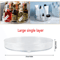 Rotating Clear Turntable Organizer For Kitchen Makeup Bathroom Storage 2