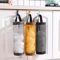 Wall Mounted Grocery Bag Holder Plastic Bag Dispenser For Kitchen Organization 1