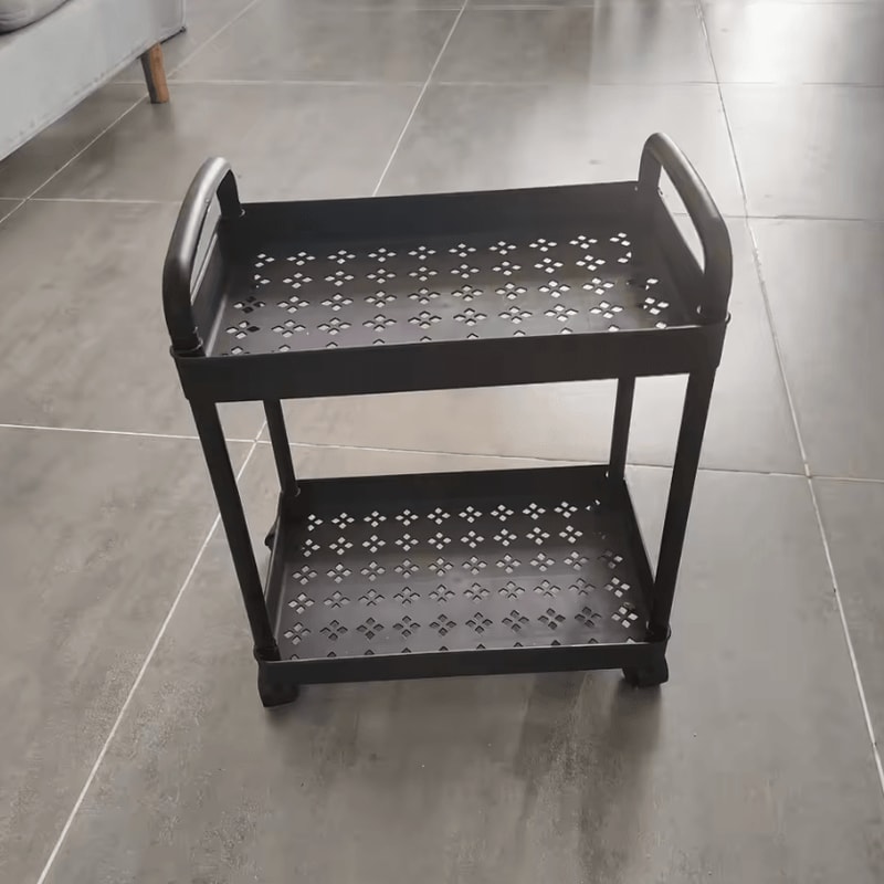 4Tier Rolling Storage Cart Organizer For Kitchen Bathroom Snacks 8