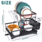 Large 2Tier Dish Drying Rack With Removable Drainboard 1