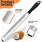 Stainless Steel Handheld Cheese Lemon Grater With AntiSlip Handle 2