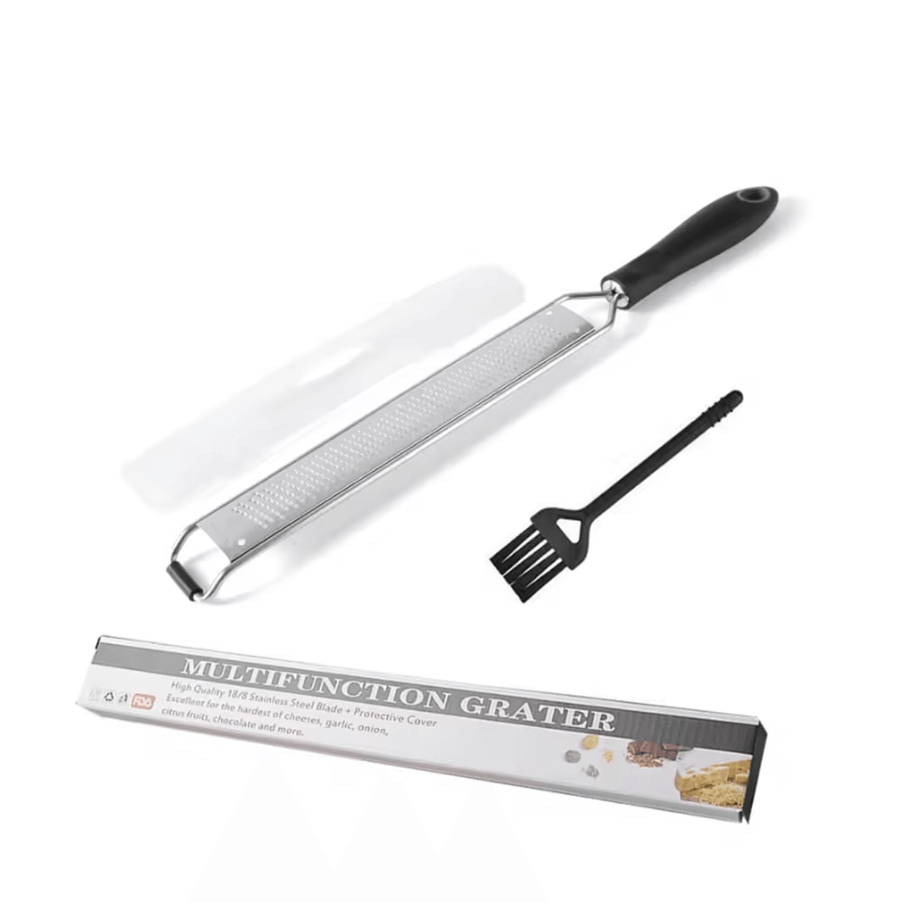 Stainless Steel Handheld Cheese Lemon Grater With AntiSlip Handle 3