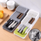 Expandable Kitchen Cutlery Spice Storage Organizer Box 1