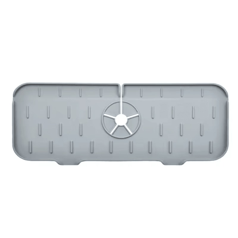 QuickDry Silicone Faucet Splash Guard Sink Absorbent Mat 1