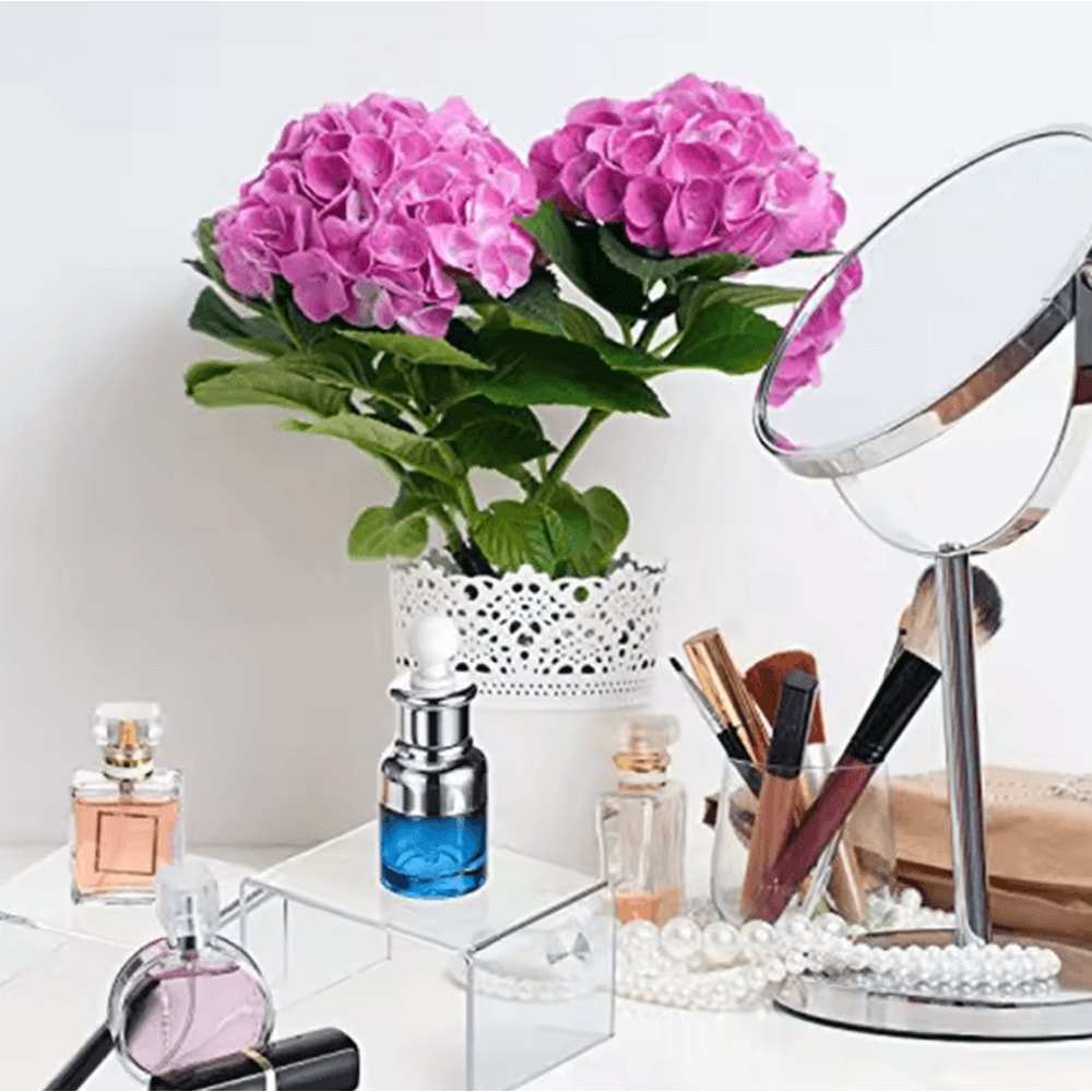 Stackable Clear Acrylic Display Risers For Makeup Perfume Organization 3
