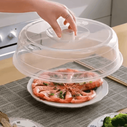 reusable microwave splatter cover with fresh-keeping seal lid