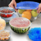 Reusable Silicone Stretch Lids Set For Bowls Pots Food Storage 0