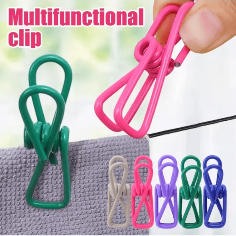 Colorful Food Bag Sealing Clips For Snacks Kitchen Storage 1