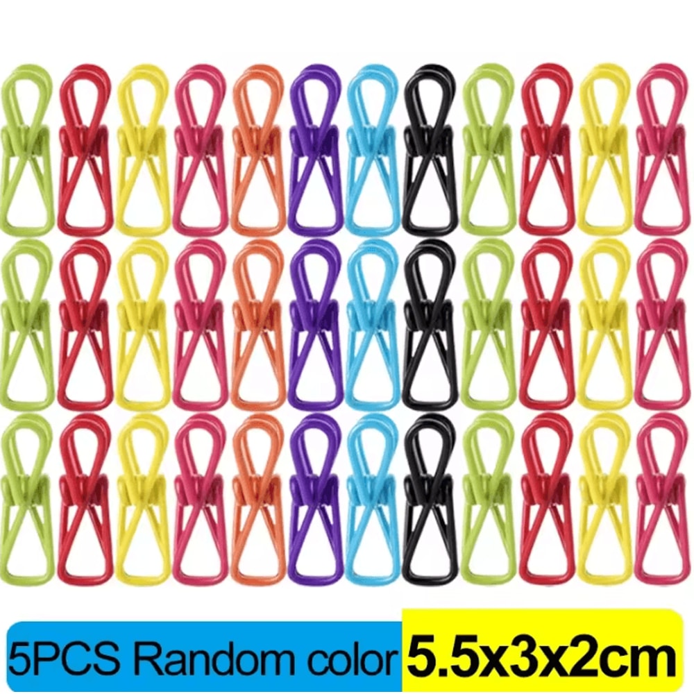 Colorful Food Bag Sealing Clips For Snacks Kitchen Storage 3