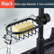 Space Aluminum Kitchen Sink Organizer Rack With Sponge Soap Holder 3