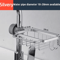 Space Aluminum Kitchen Sink Organizer Rack With Sponge Soap Holder 5