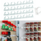 Wall Mount Spice Clip Organizer Rack For Kitchen Storage 0
