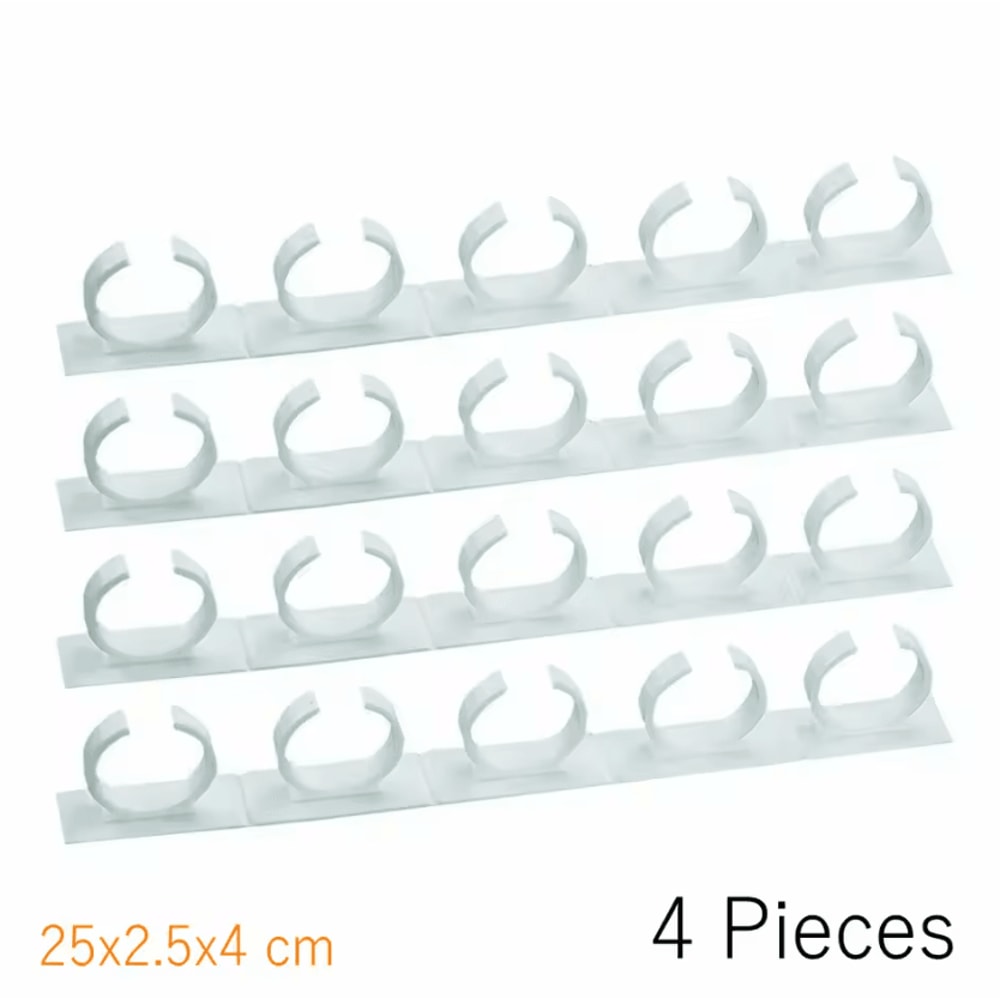 Wall Mount Spice Clip Organizer Rack For Kitchen Storage 2