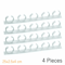 Wall Mount Spice Clip Organizer Rack For Kitchen Storage 2