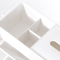 5Layer Rolling Bookshelf Organizer With Rotatable Storage Trolley 2
