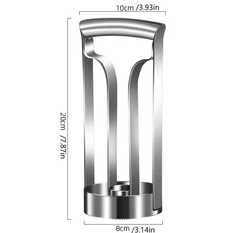 Stainless Steel Pineapple Peeler Eye Cutter Kitchen Tool 1
