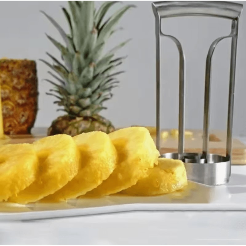 Stainless Steel Pineapple Peeler Eye Cutter Kitchen Tool 3