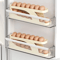 Automatic Rolling Egg Dispenser For Refrigerator Storage Organization 3