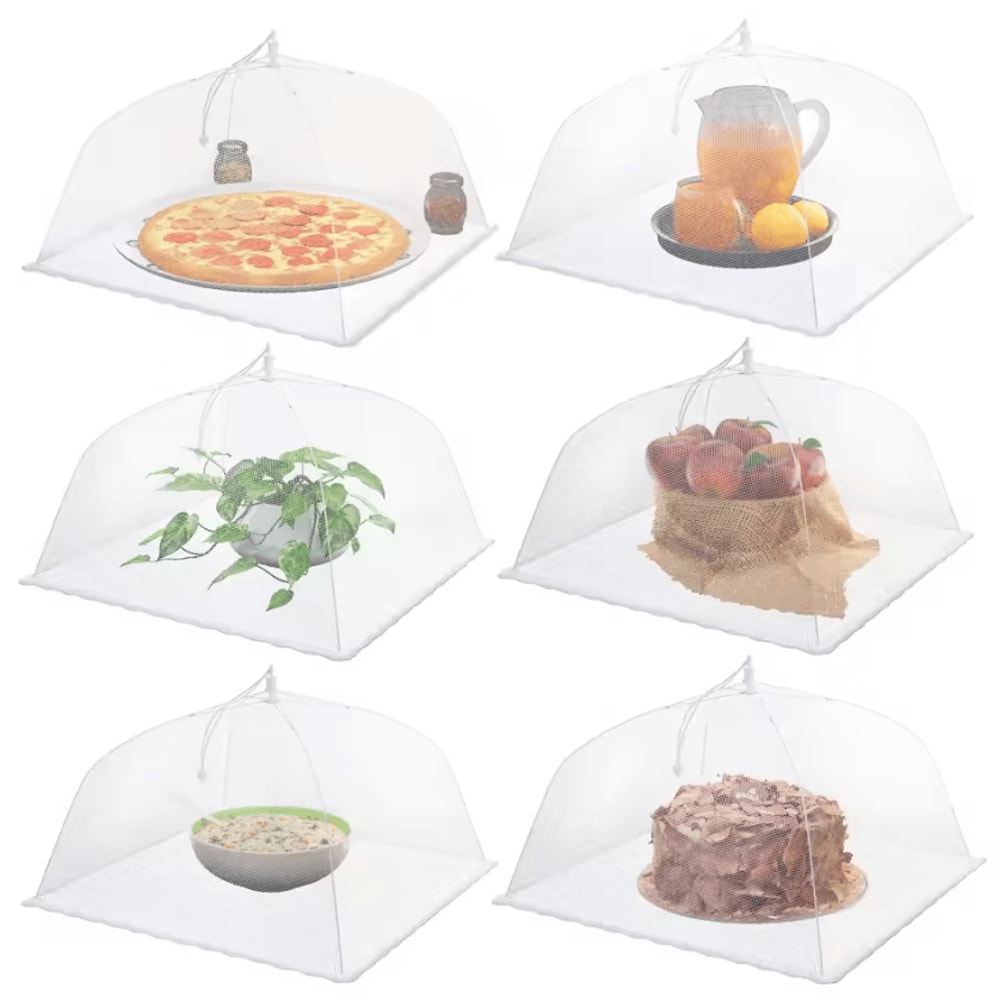 Collapsible Mesh Food Covers For Outdoor Picnic Kitchen Protection 2