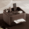 MultiFunctional Desktop Tissue Box Organizer With Storage Compartments 3