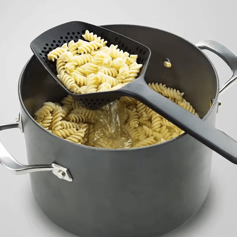 MultiFunctional Nylon Scoop Colander For Draining Cooking 3