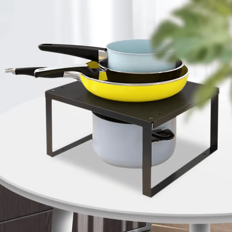 MultiPurpose Counter Storage Shelf Rack For Kitchen Cabinet Organization 4