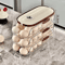 Automatic Rolling Egg Holder Rack For Refrigerator Kitchen Storage 6
