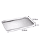 Rectangle Stainless Steel Serving Tray For Buffet Food Presentation 1
