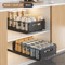 Foldable PullOut Storage Rack Organizer For Kitchen Snack Storage 3