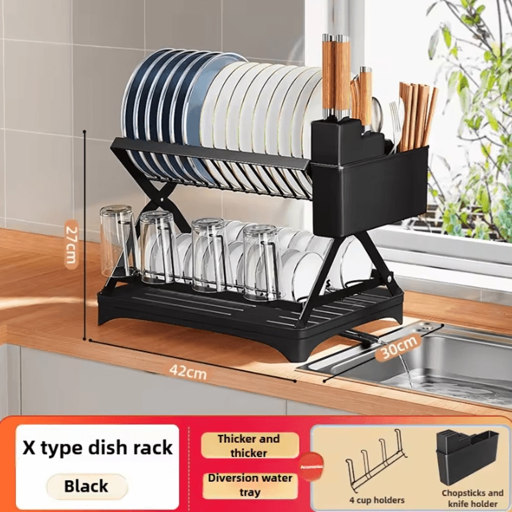 Foldable PullOut Storage Rack Organizer For Kitchen Snack Storage 6