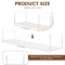 Extendable Under Cabinet Storage Basket For Kitchen Desk Organization 3