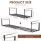 Extendable Under Cabinet Storage Basket For Kitchen Desk Organization 4