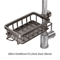 3Tier Over Sink Dish Drying Rack With Protective Cover 4