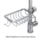 3Tier Over Sink Dish Drying Rack With Protective Cover 5