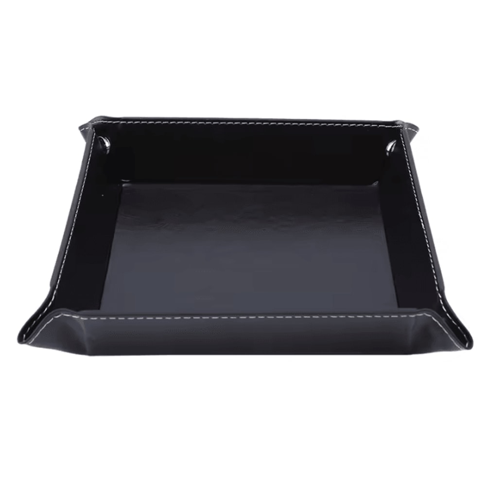 FoldEase PU Leather Valet Tray Organizer 4