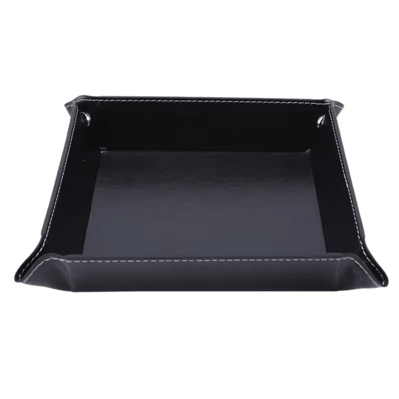 FoldEase PU Leather Valet Tray Organizer 4