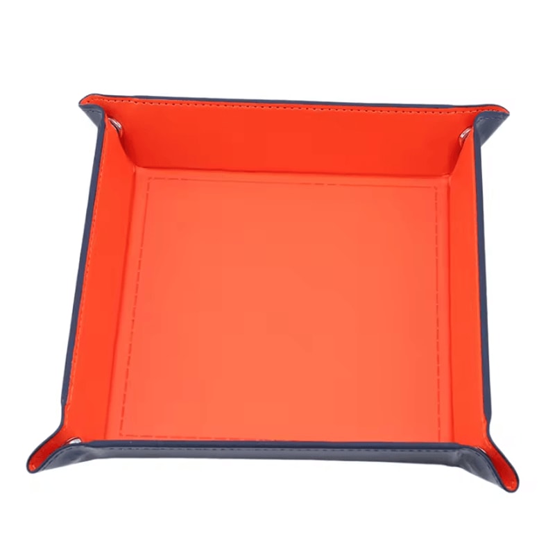 FoldEase PU Leather Valet Tray Organizer 6