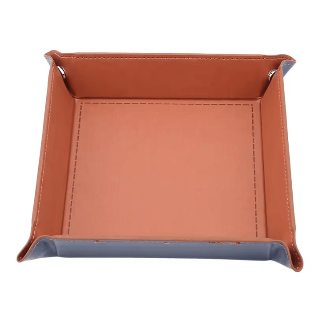 FoldEase PU Leather Valet Tray Organizer 7