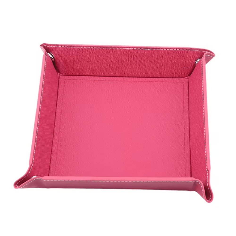 FoldEase PU Leather Valet Tray Organizer 8