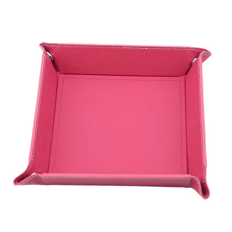 FoldEase PU Leather Valet Tray Organizer 8