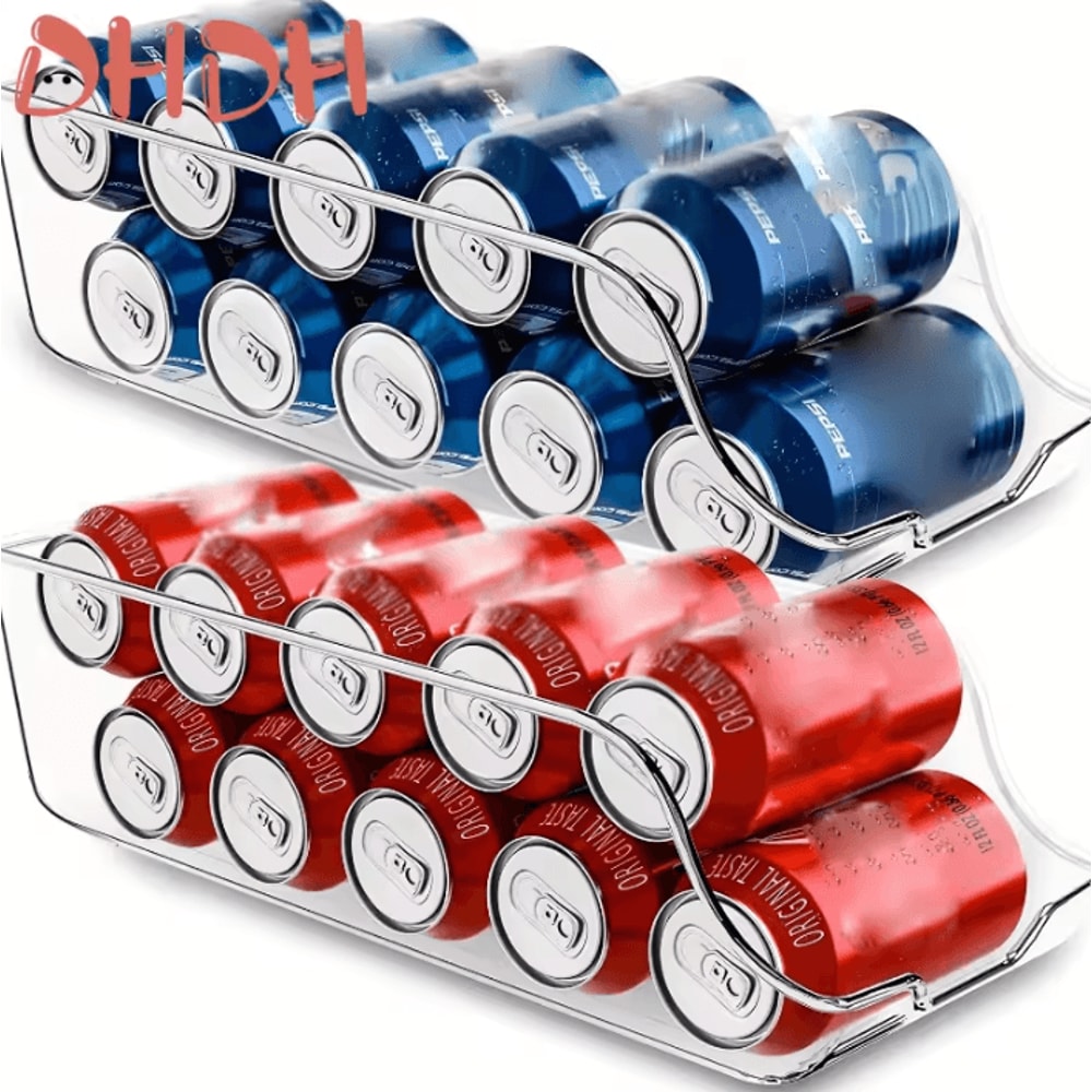ClearStack Soda Can Fridge Organizer Bin 0