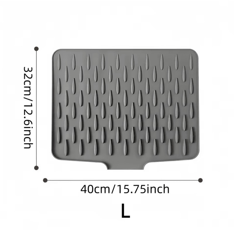 QuickDry Silicone Dish Drying Mat 4