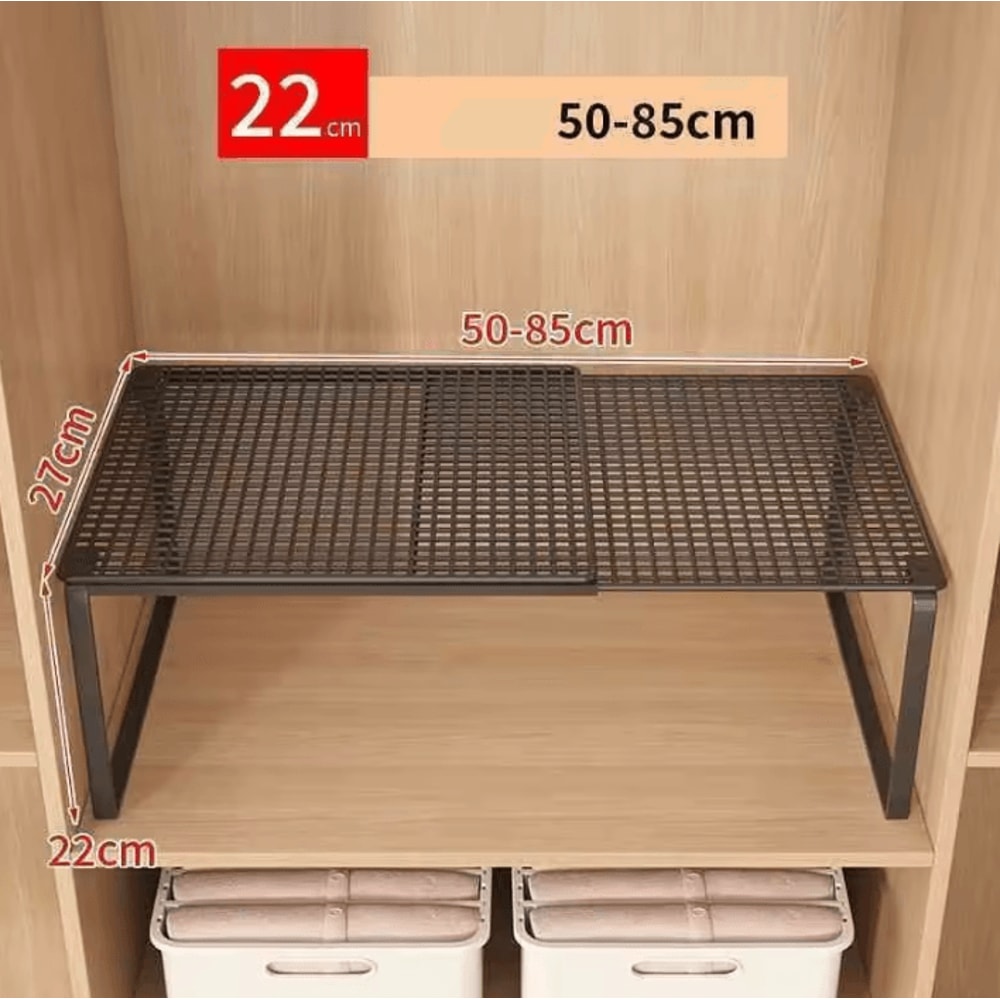 FlexiStack Wardrobe Shelf Divider Organizer 6